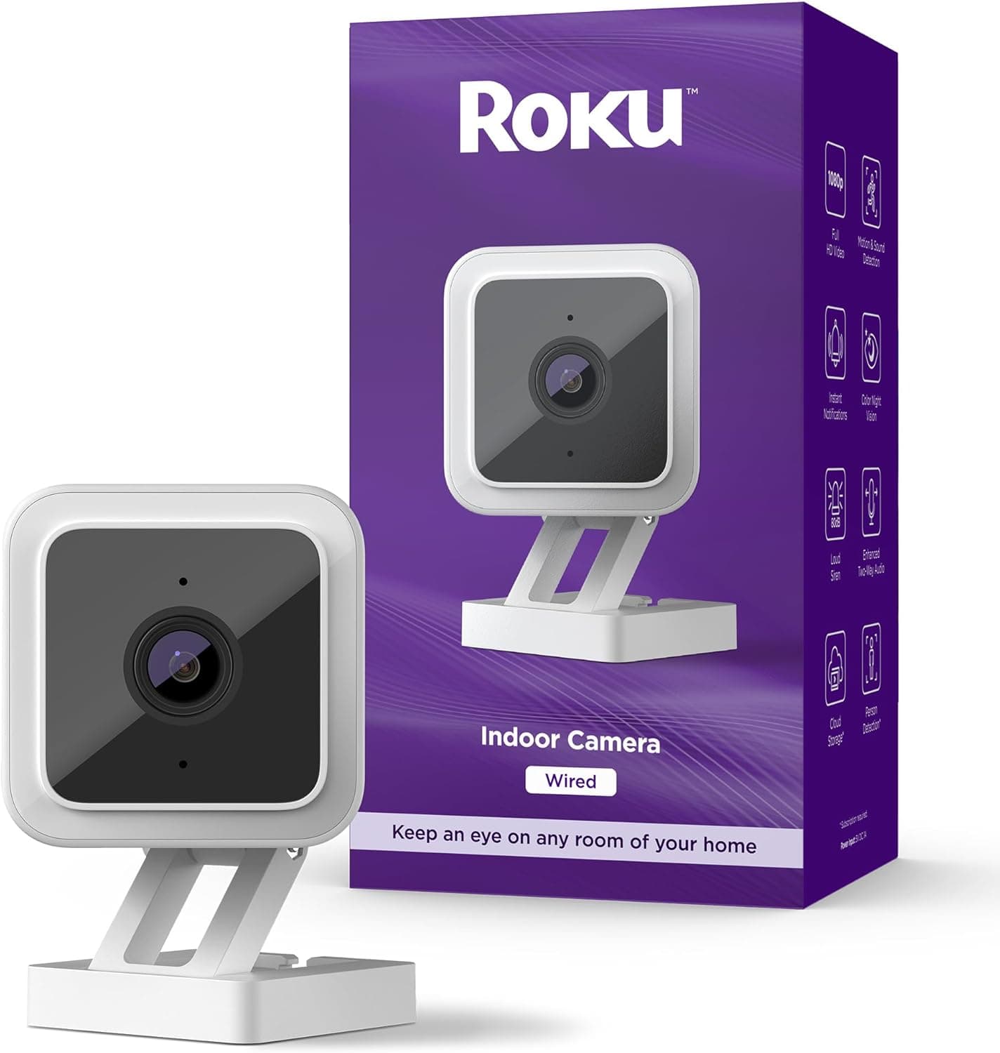 Roku Indoor Camera for Home Security